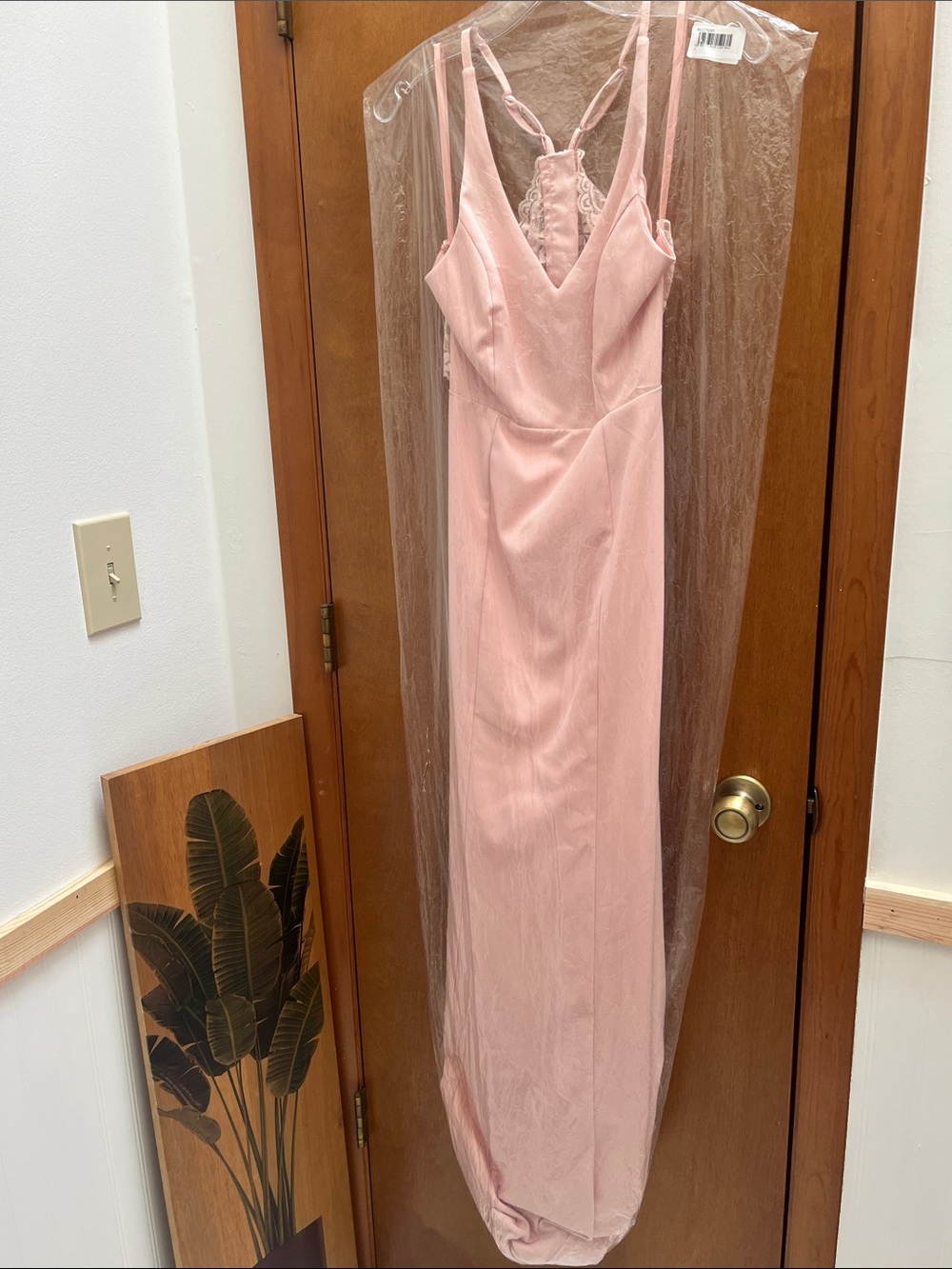 Light Mauve Bridesmaid Dress